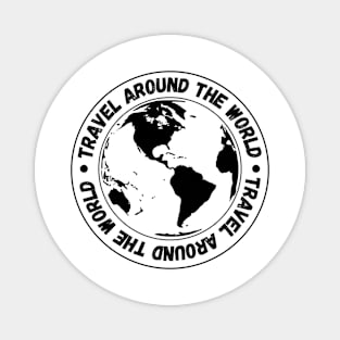 Travel Around The World Magnet